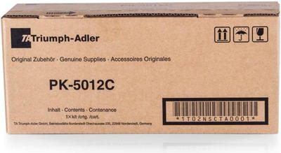Triumph Adler PK-5012C Cyan Original Toner Cartridge P-C3560MFP, P-C3565MFP (1T02NSCTA0)