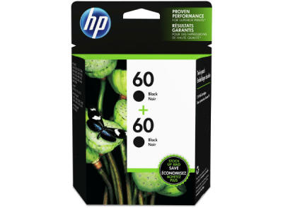 HP CZ071FN (60 + 60) Black Original 2-pack Cartridge (Damaged Box)