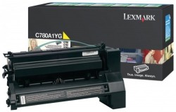 Lexmark C780A1YG Yellow Original Toner - C780 / C782