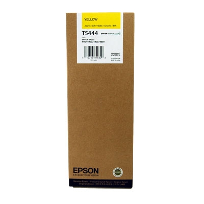 Epson C13T544400 (T5444) Yellow Original Ink - Stylus Pro 4000 (Ex)