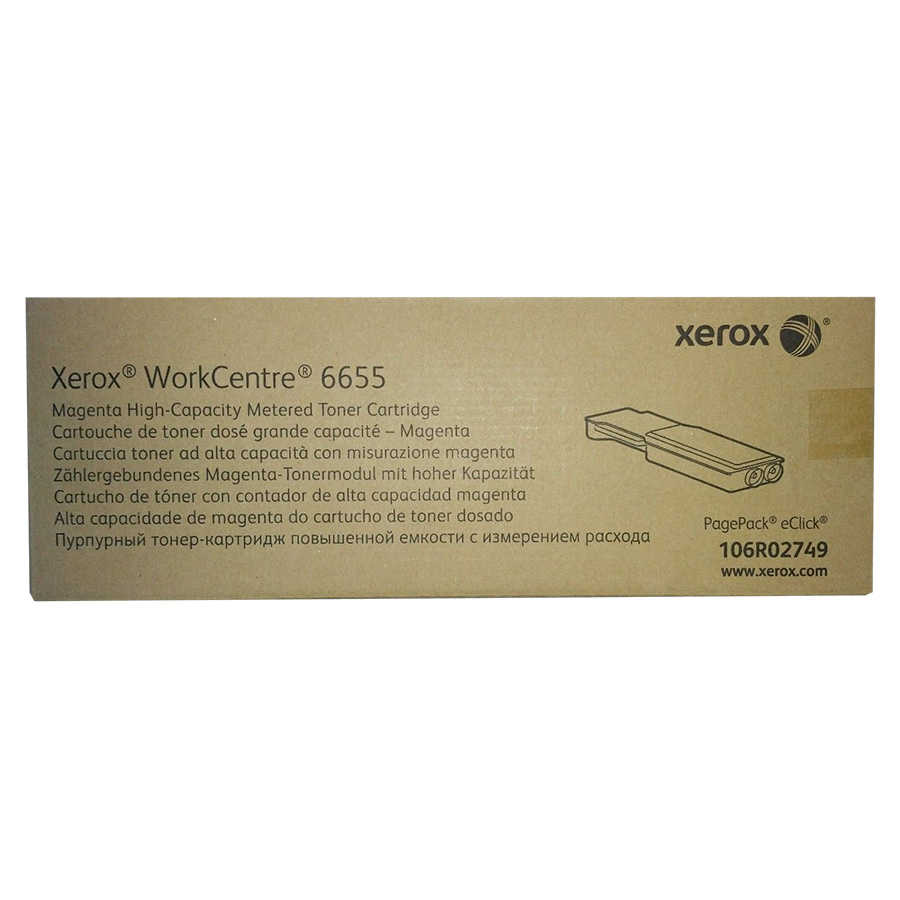 Xerox 106R02749 Magenta Original Toner High Yield - WorkCentre 6655 (Damaged Box)
