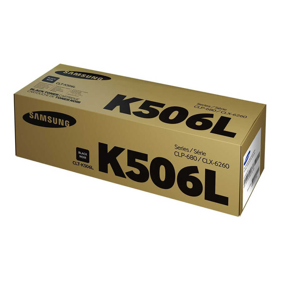Samsung CLT-K506L/ELS Black Original Toner - CLX-6260 / CLP-680