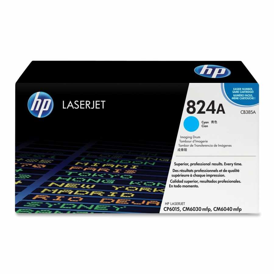 HP CB385A (824A) Blue Original Drum Unit - Laserjet CP6015 (B)