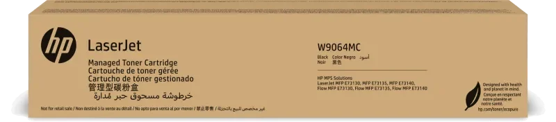 HP W9064MC Black Original Toner - E73130 / E73135