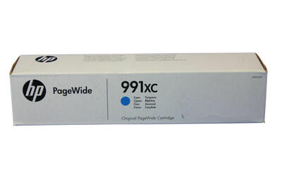 HP M0K06XC (991XC) Cyan Original Cartridge - PageWide Pro 750dw / MFP 772dn (Without Box)