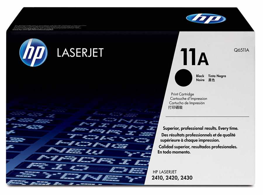 HP Q6511A (11A) Black Original Toner - LaserJet 2410