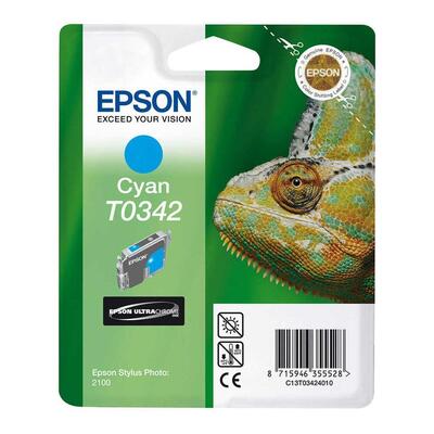 Epson C13T034240 (T0342) Original Cyan Ink - Stylus Photo 2100 (U)