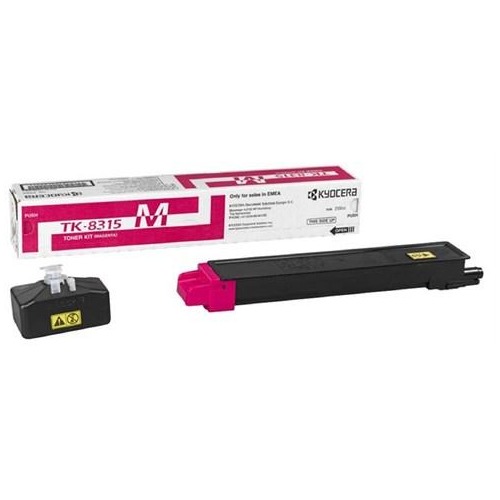 Kyocera TK-8315M (1T02MVBNL0) Magenta Original Toner - TasKalfa 2550Ci (Damaged Box)