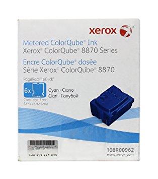 Xerox 108R00962 Cyan Original Toner Pack 6 - ColorQube 8870