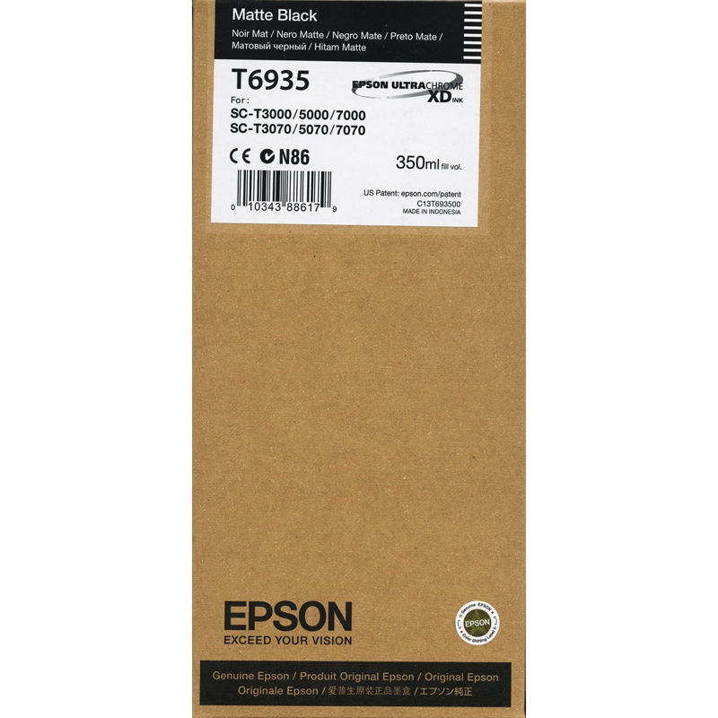 Epson C13T693500 (T6935) Matte Black Original Cartridge - SC-T3000 (Ex)