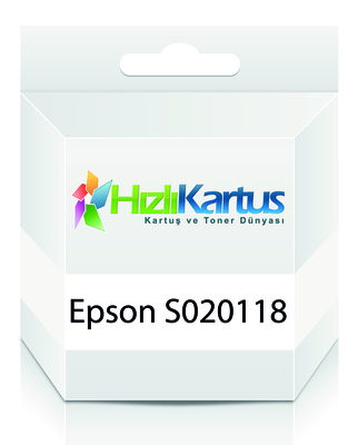 Epson S020118 Black Compatible Cartridge - Stylus 3000