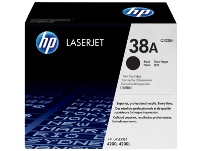 HP Q1338A (38A) Black Original Toner - Laserjet 4200 (C)