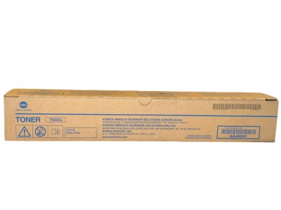 Konica Minolta AAJ605C (TN-326J) Black Original Toner - Bizhub 308e
