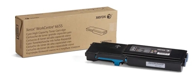 Xerox 106R02744 Cyan Original Toner Cartridge - WorkCentre 6655