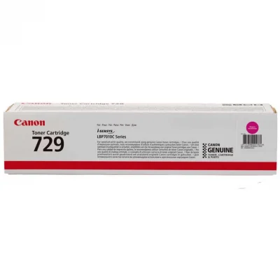 Canon CRG-729M (4368B002) Magenta Original Toner Cartridge - LBP7010C / LBP7018C