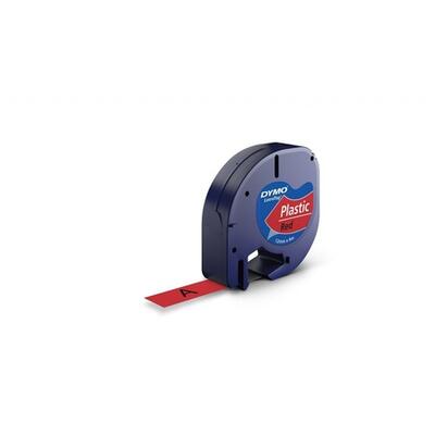 Dymo 59424 Red Original Strip 12mm x 4m