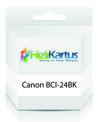 Canon BCI-24BK (6881A009)  Black Compatible Cartridge - i250 / i320