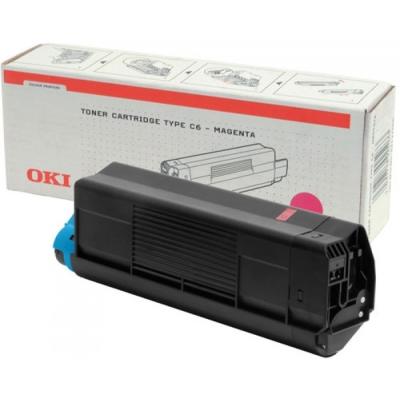 OKI 42127406 Magenta Original Toner Cartridge - C5100 / C5200