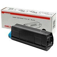 OKI 42127408 Type C6 Black Original Toner - C5100 / C5200