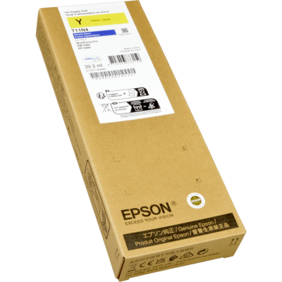 Epson C13T11N440 (T11N4) Yellow Original Cartridge - EM-C800RDWF / EP-C800RDW