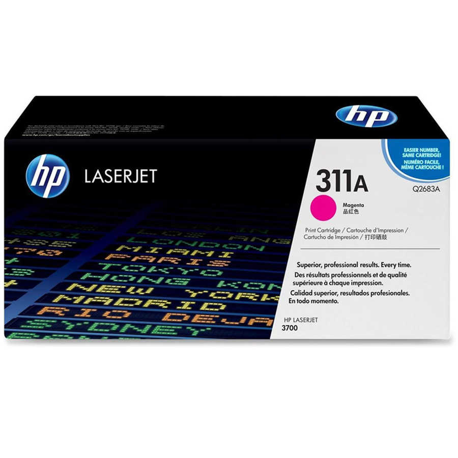 HP Q2683A (311A) Magenta Original Toner Cartridge - LaserJet 3700 (B)