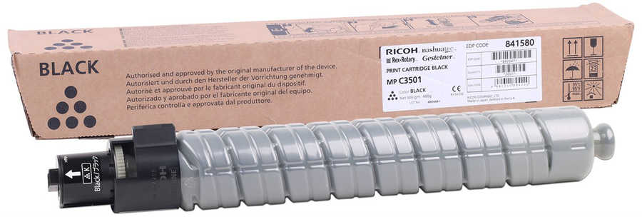 Ricoh 841580 Black Original Toner - MP-C3001 / MP-C3501 (T12135)