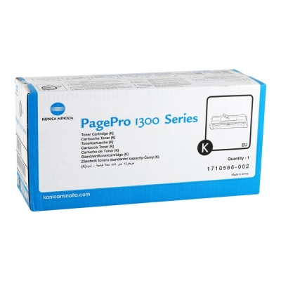 Konica Minolta 1710566-002 Black Original Toner - Pro 1300W