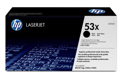 HP Q7553X (53X) Black Original Toner Cartridge - LaserJet P2014 (U)