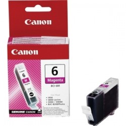 Canon BCI-6M Magenta Original Ink Cartridge - BJC-8200 (U)