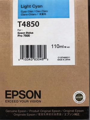 Epson C13T485011 (T4850) Light Cyan Original Ink - Stylus Pro 7500 (Ex)