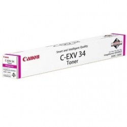 Canon C-EXV34M (3784B002AA) Magenta Original Toner - IR-C2020 / IR-C2030
