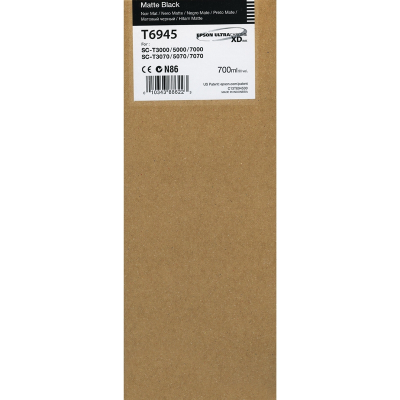 Epson C13T694500 (T6945) Matte Black Original Ink - SC-T3000