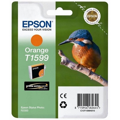 Epson C13T15994010 (T1599) Orange Original Ink - Stylus Photo R2000 (U)
