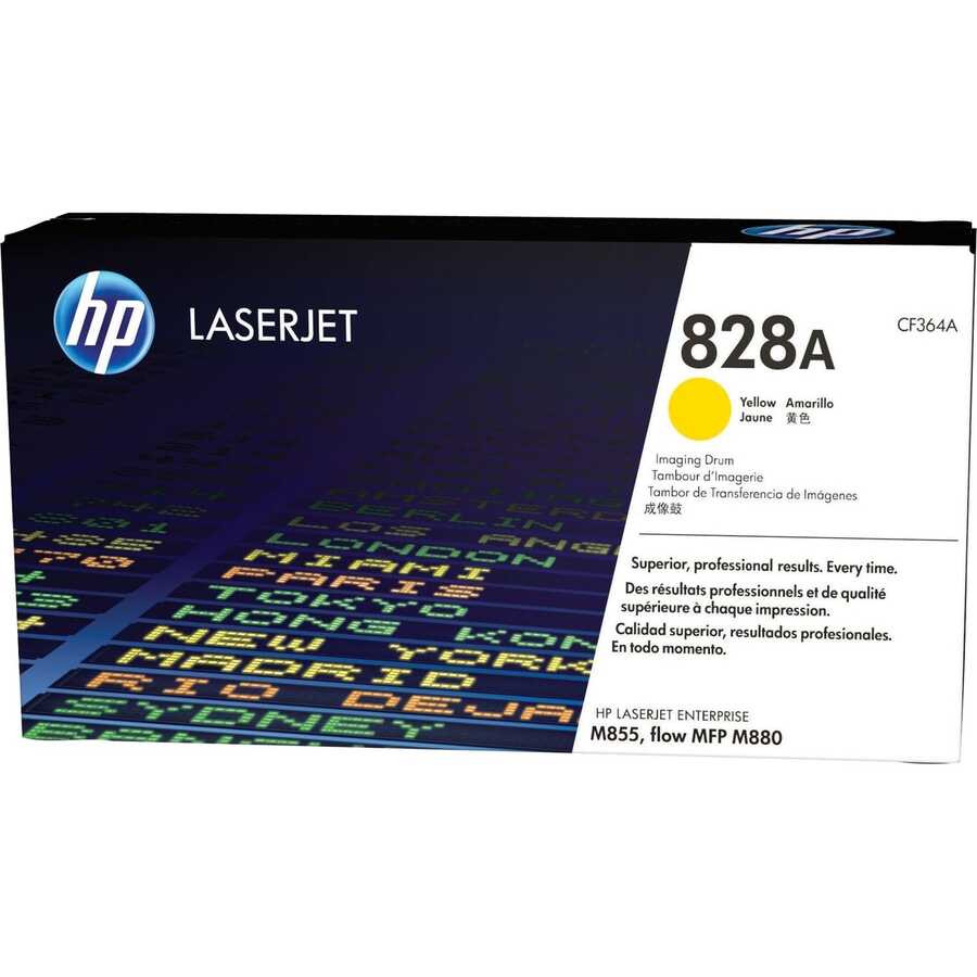 HP CF364A (828A) Yellow Original Drum Unit - LaserJet M855