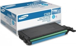 Samsung CLT-C508S/SEE Cyan Original Toner Cartridge - CLP-620 / CLP-670 (Damaged Box)