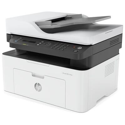 HP 4ZB84A (MFP 137fnw) Laserjet Laser Printer + Fax + Copier + Scanner + Wi-Fi