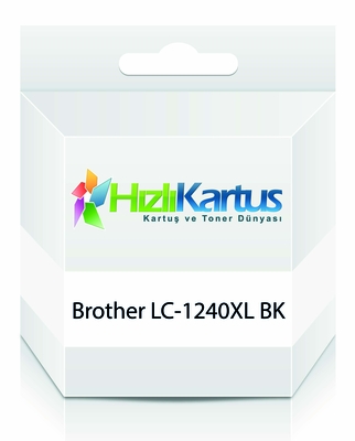 Brother LC-1240XL BK Black Compatible Cartridge - DCP-J525W