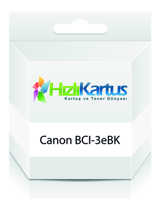 Canon BCI-3eBK  (4479A002) Black Compatible Cartridge - BJC-3000
