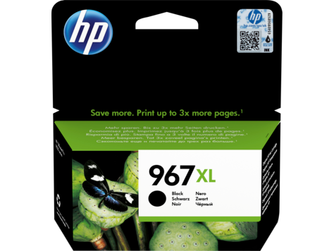 HP 3JA31AE (967XL) Black Original Cartridge Extra High Yield - OfficeJet Pro 9010 (Ex)