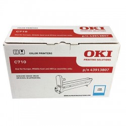 OKI 43913807 Blue Original Drum Unit - C710