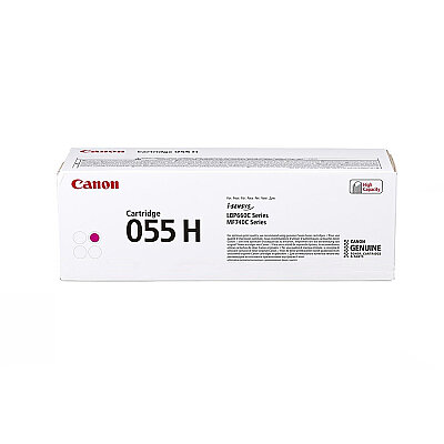 Canon CRG-055H (3018C004) Magenta Original Toner - LBP664Cdw / MF741Cdw