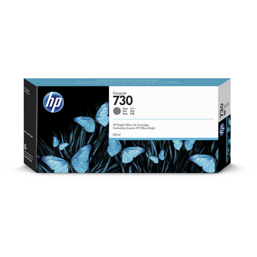 HP P2V72A (730) Gray Original Cartridge - T1600 / T1700 (Ex)