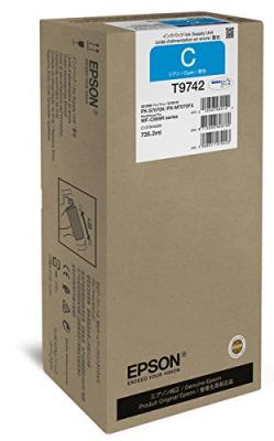 Epson C13T974200 (T9742) XXL Cyan Original Ink - WF-C860 (Ex)
