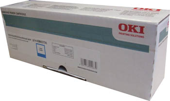OKI 43865731 Cyan Original Toner Cartridge - ES5460 / MC560
