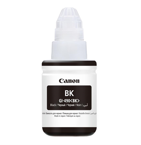 Canon GI-490BK (0663C001) Black Original Ink - G1400 / G2400 (Ex)
