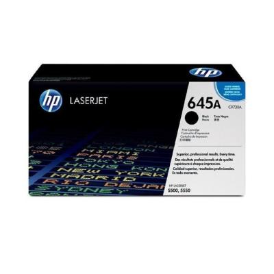 HP C9730A (645A) Black Original Toner Cartridge - Laserjet 5500 / 5550dn (B)