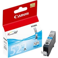 Canon CLI-521C (2934B004AA) Cyan Original Cartridge - MP540 / MP620
