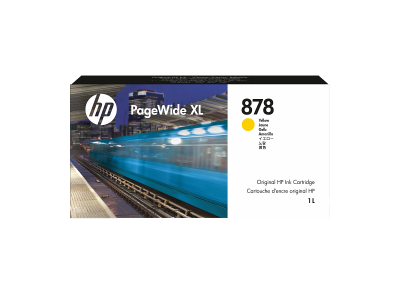 HP 878 (312Z4A) Yellow Original Cartridge - PageWide XL 8200 (Ex)
