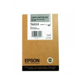 Epson C13T605900 (T6059) Double Light Black Original Cartridge - Stylus Pro 4800 (Ex)