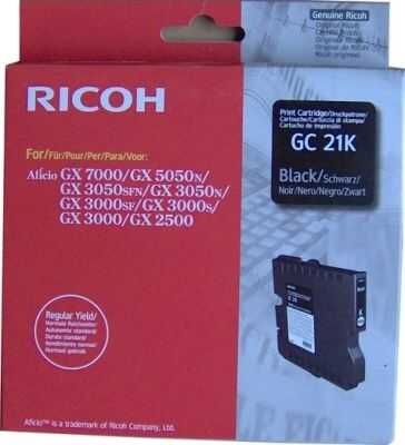 Ricoh GC-21K (405532) Black Original Cartridge - GX-3000 / GX-3050